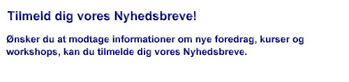 Tekst nyhedsbrev